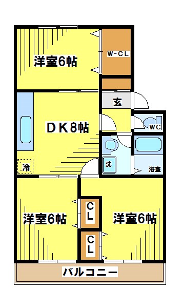 東京都調布市仙川町１丁目28 間取り