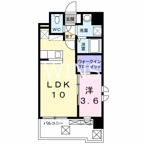 福岡県福岡市東区松田３丁目 間取り