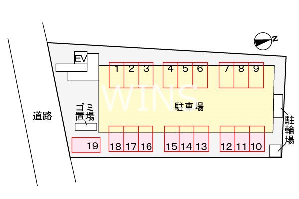 福岡県福岡市東区松田３丁目 駐車場