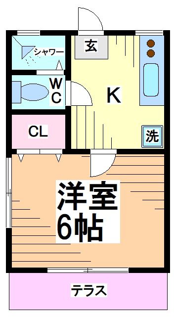 神奈川県川崎市多摩区登戸 間取り
