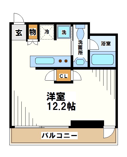東京都世田谷区上北沢４丁目 間取り