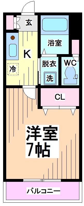 神奈川県川崎市多摩区中野島３丁目 間取り