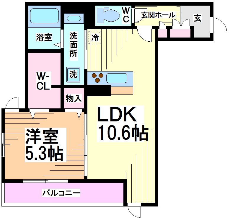 神奈川県川崎市多摩区宿河原６丁目 間取り