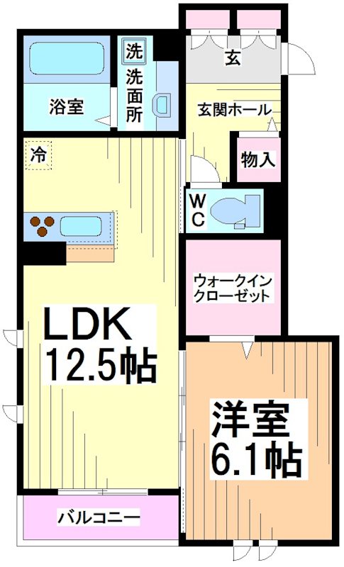 神奈川県川崎市多摩区宿河原６丁目 間取り