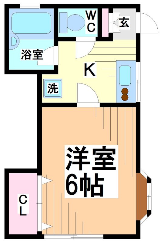 神奈川県川崎市多摩区登戸 間取り