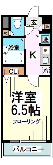 フェニックス幡ヶ谷壱番館  間取り