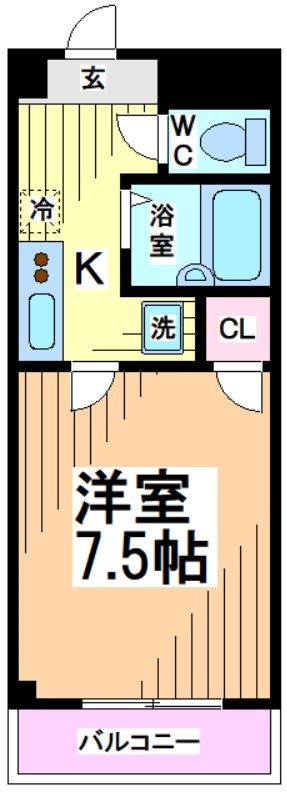 神奈川県川崎市多摩区長尾１丁目 間取り