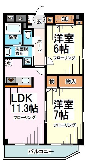 レジデンスミヤビ 間取り