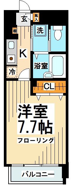 アボリアスコート笹塚イースト 間取り