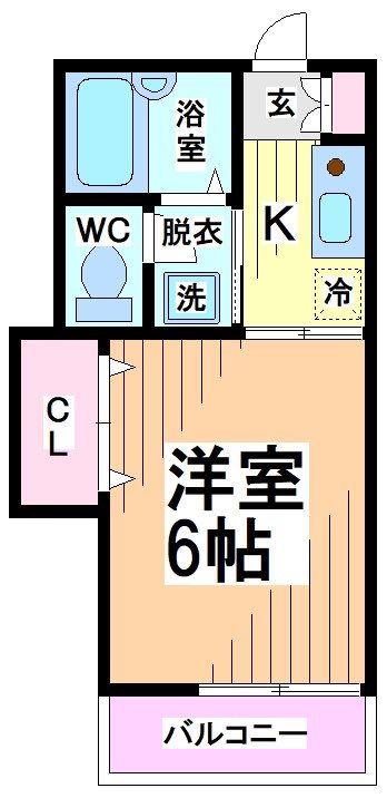 神奈川県川崎市多摩区中野島１丁目 間取り