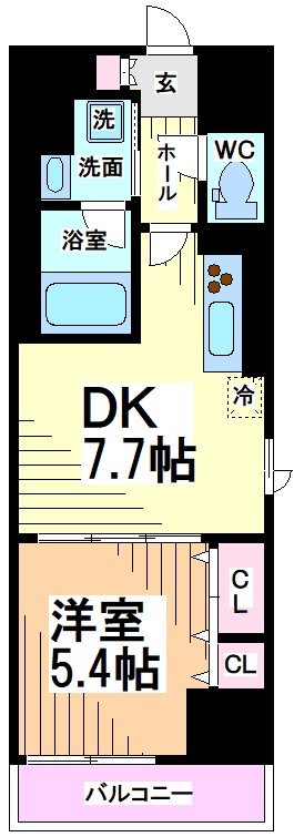 神奈川県川崎市多摩区登戸 間取り