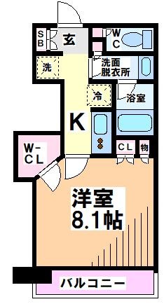 メルクマール京王笹塚レジデンス 間取り