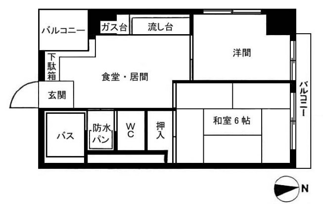アネックス調布 間取り