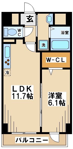 東京都世田谷区南烏山１丁目 間取り