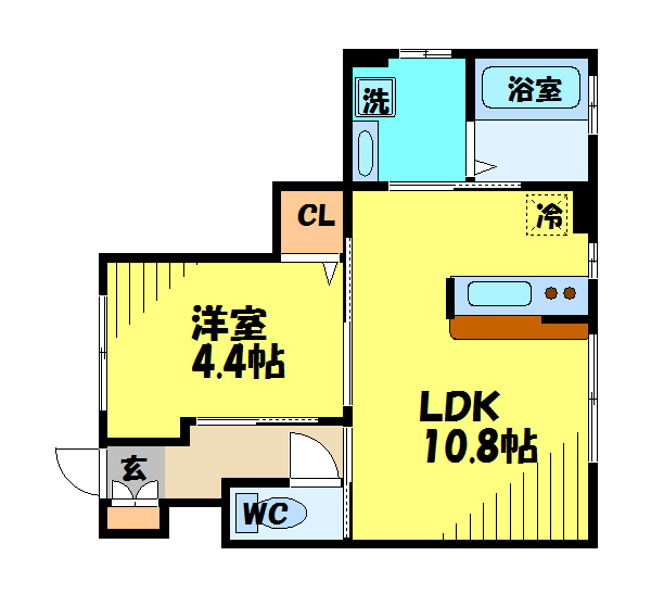 東京都府中市府中町１丁目 間取り