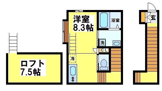 東京都府中市清水が丘１丁目 間取り