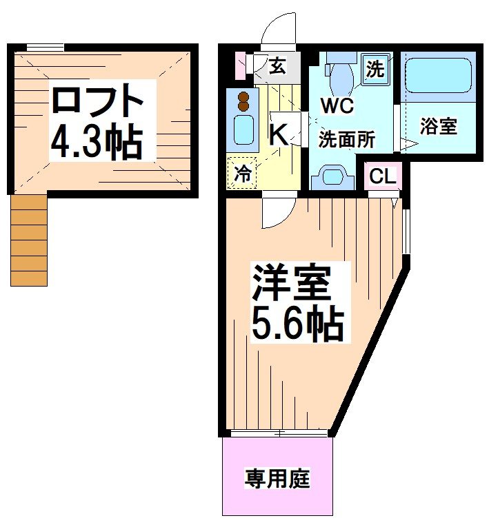 神奈川県川崎市多摩区西生田３丁目 間取り