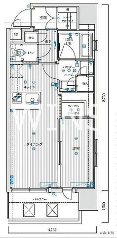福岡県福岡市博多区美野島２丁目 間取り