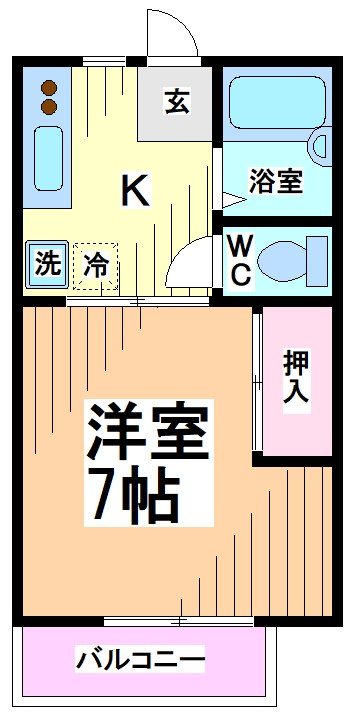 神奈川県川崎市多摩区枡形２丁目 間取り