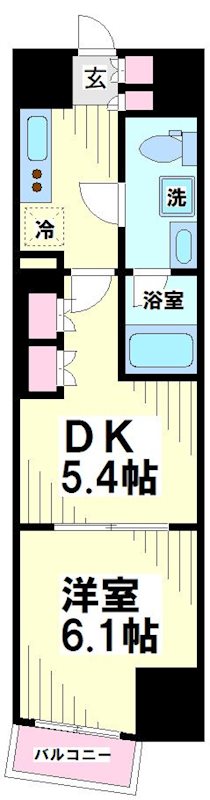 リテラス渋谷笹塚 間取り