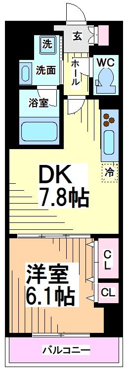 神奈川県川崎市多摩区登戸 間取り