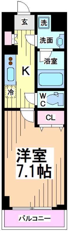 神奈川県川崎市多摩区三田１丁目 間取り