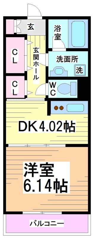 神奈川県川崎市多摩区中野島５丁目 間取り