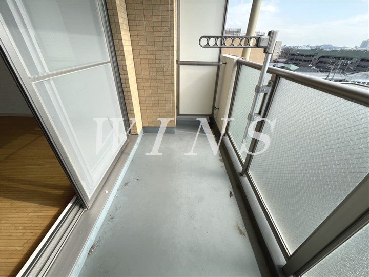 神奈川県川崎市多摩区中野島５丁目 ベランダ