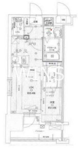 福岡県福岡市東区箱崎１丁目 間取り