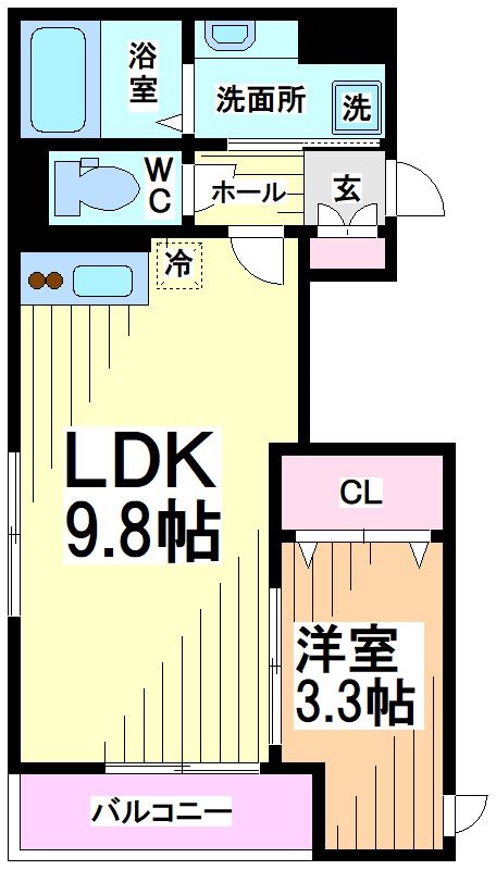 神奈川県川崎市多摩区菅５丁目 間取り