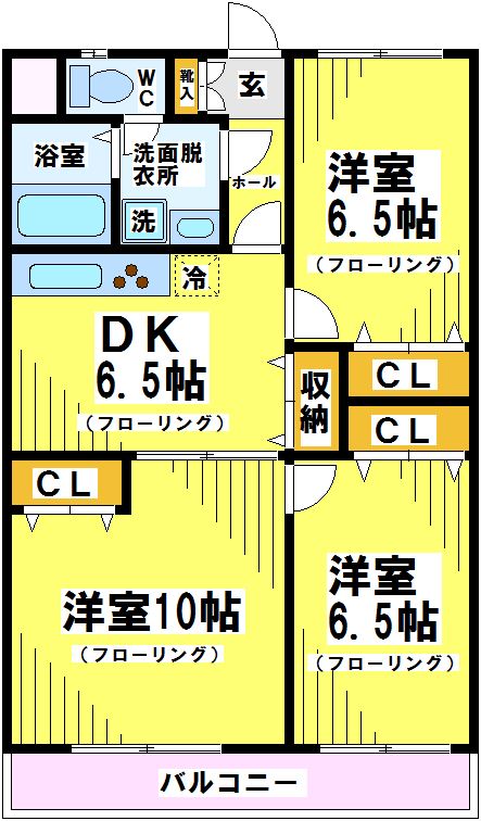 東京都府中市分梅町２丁目 間取り