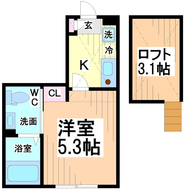 神奈川県川崎市多摩区菅北浦２丁目 間取り