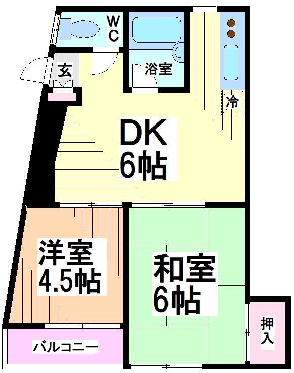 フローラルハイツ 間取り
