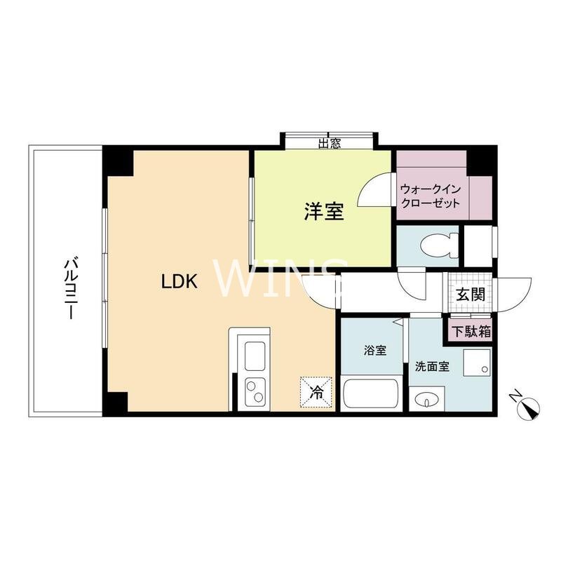福岡県福岡市博多区築港本町 間取り