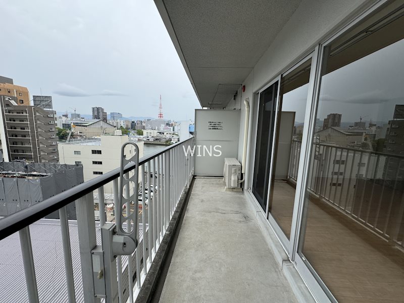 福岡県福岡市博多区築港本町 ベランダ