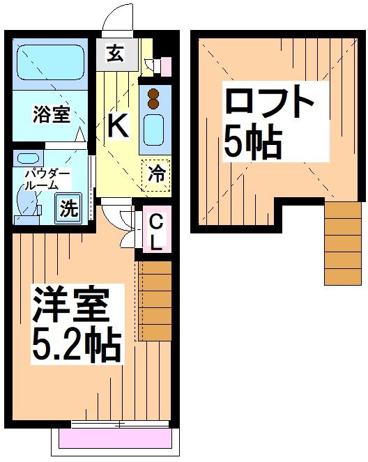 神奈川県川崎市多摩区中野島３丁目 間取り