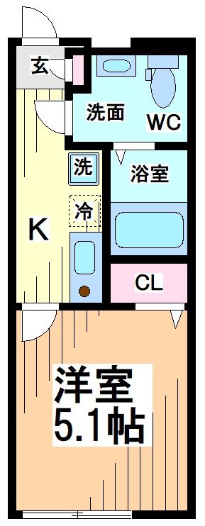 神奈川県川崎市多摩区生田６丁目 間取り