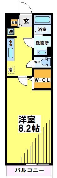 東京都府中市四谷１丁目 間取り