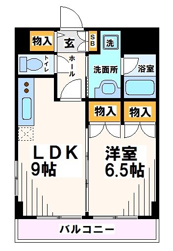 東京都府中市清水が丘３丁目 間取り