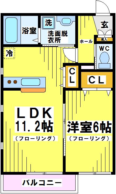 東京都府中市美好町３丁目 間取り