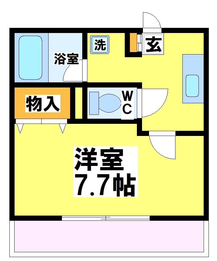 東京都府中市白糸台２丁目 間取り