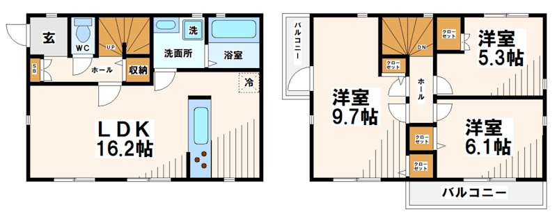 東京都府中市小柳町４丁目 間取り