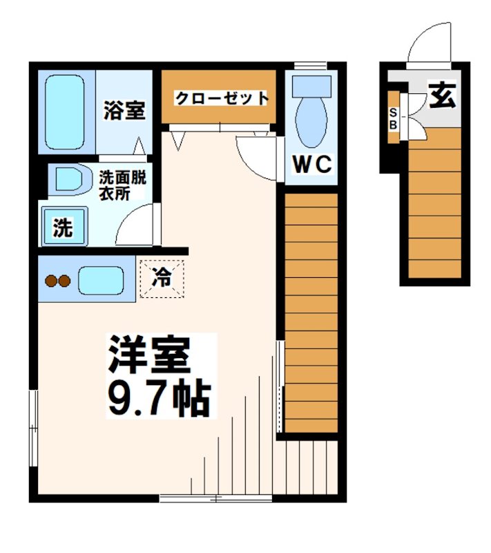 東京都府中市清水が丘３丁目 間取り