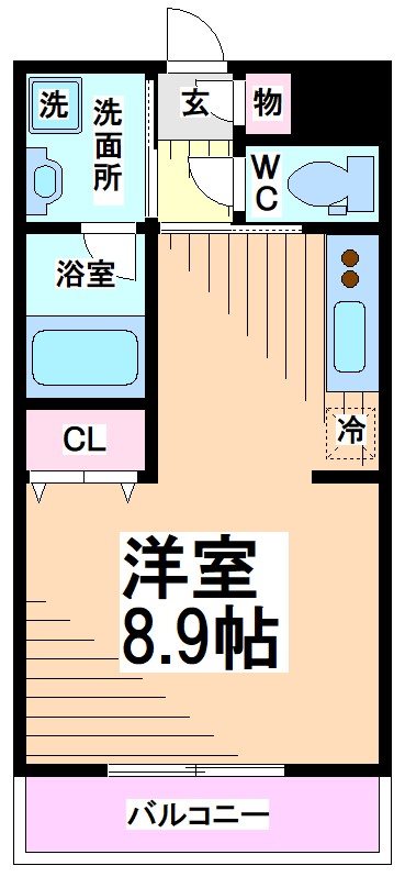 神奈川県川崎市多摩区宿河原６丁目 間取り
