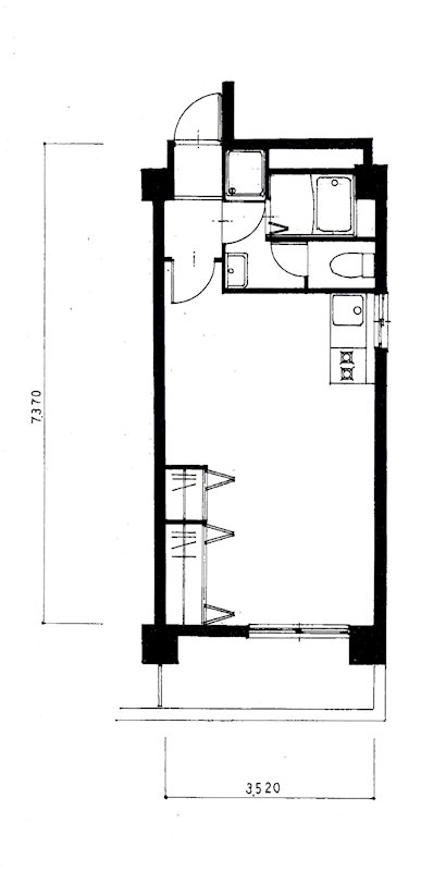 福岡県福岡市中央区薬院２丁目 間取り