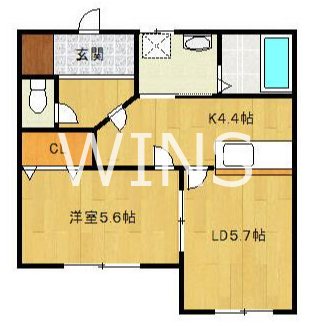 福岡県福岡市東区名島３丁目 間取り