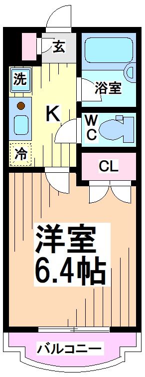 神奈川県川崎市多摩区登戸 間取り
