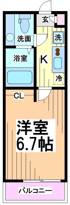 神奈川県川崎市多摩区登戸 間取り