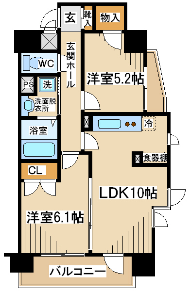 東京都世田谷区上北沢４丁目 間取り