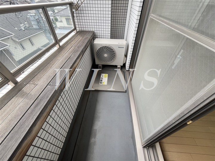 神奈川県川崎市多摩区中野島３丁目 ベランダ